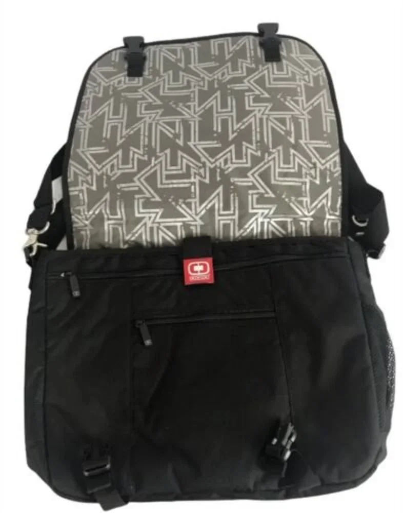 Ogio Large Laptop Briefcase Padded Adjustable Strap 3 Compartment Settoon Towing